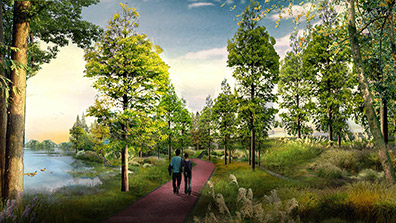 基于生態(tài)修復視角下的濕地公園景觀設(shè)計